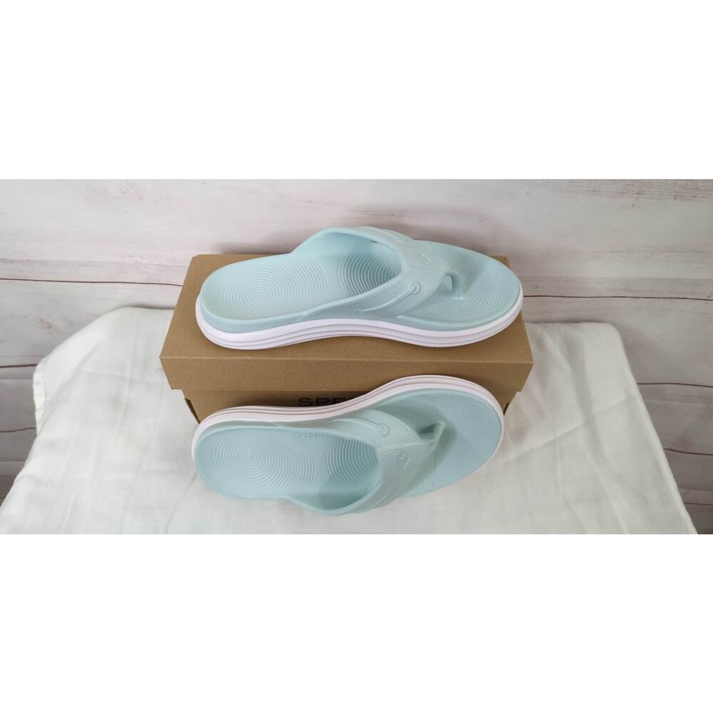 8m Lt Blue A472994 Sperry Float Thong Sandals - W… - image 1